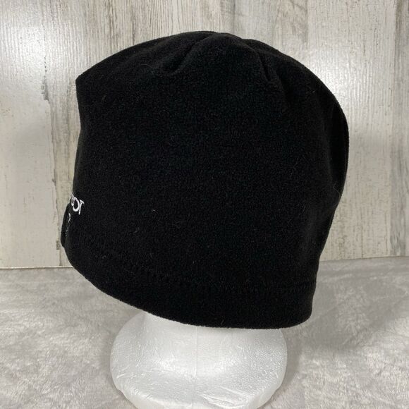 Vintage Y2K WookieFoot Band Beanie Hat Skull Cap Fleece Black Unisex - Picture 3 of 5